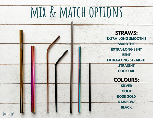 The Mix & Match Bundle - 2 Straws