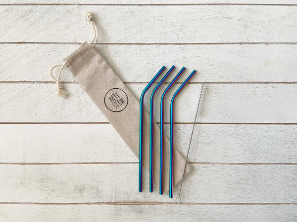 BENT Metal Straws