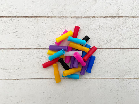 Silicone Straw Tip - Straight (8mm)