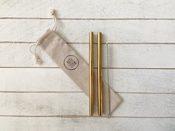 SMOOTHIE Metal Straws