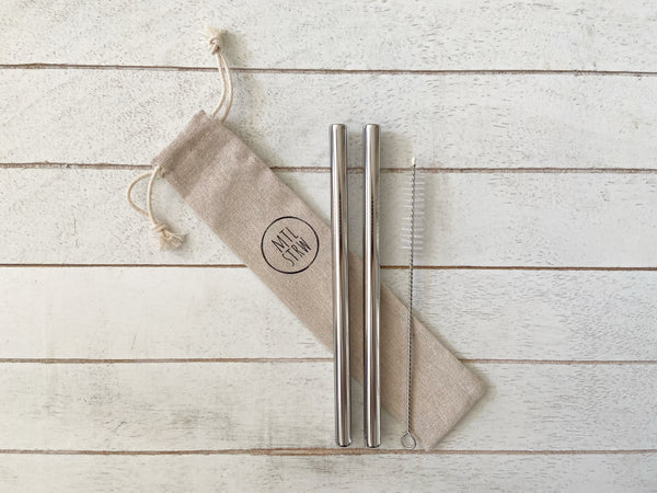 SMOOTHIE Metal Straws