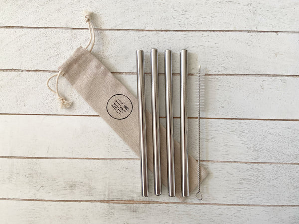 SMOOTHIE Metal Straws