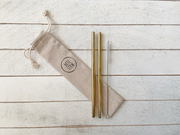 STRAIGHT Metal Straws