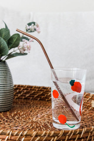 EXTRA - LONG BENT Metal Straws - MTL STRW