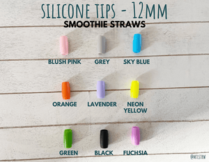 Silicone Straw Tip - Smoothie (12mm) - MTL STRW