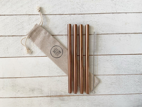 SMOOTHIE Metal Straws - MTL STRW