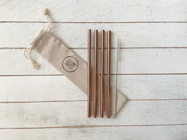 STRAIGHT Metal Straws - MTL STRW