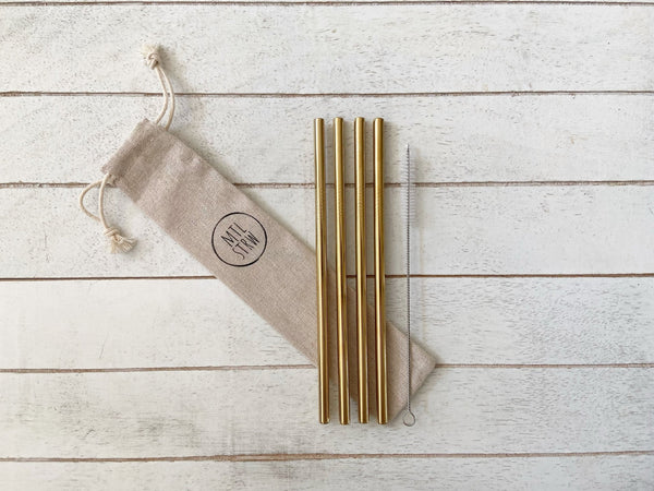 STRAIGHT Metal Straws - MTL STRW