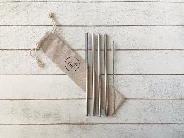 STRAIGHT Metal Straws - MTL STRW