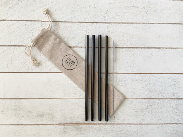STRAIGHT Metal Straws - MTL STRW